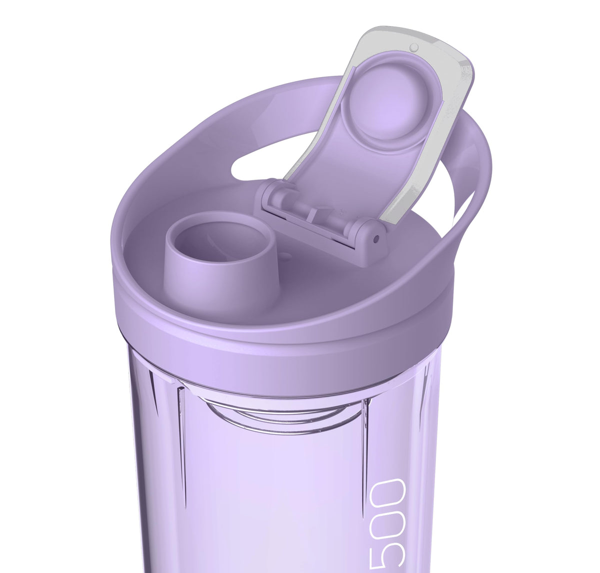 Eiweiß Shaker 500ml + Fach BPA-frei auslaufsicher